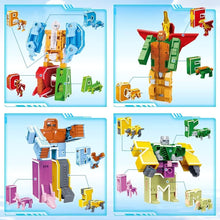 Load image into Gallery viewer, Eco-Friendly 26 Piece Alphabet Animals - Interactive STEM Learning for Toddlers