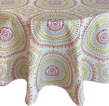 Load image into Gallery viewer, Modern Geometric 60” x 120” Tablecloth - Stylish for Indoor and Outdoor Use