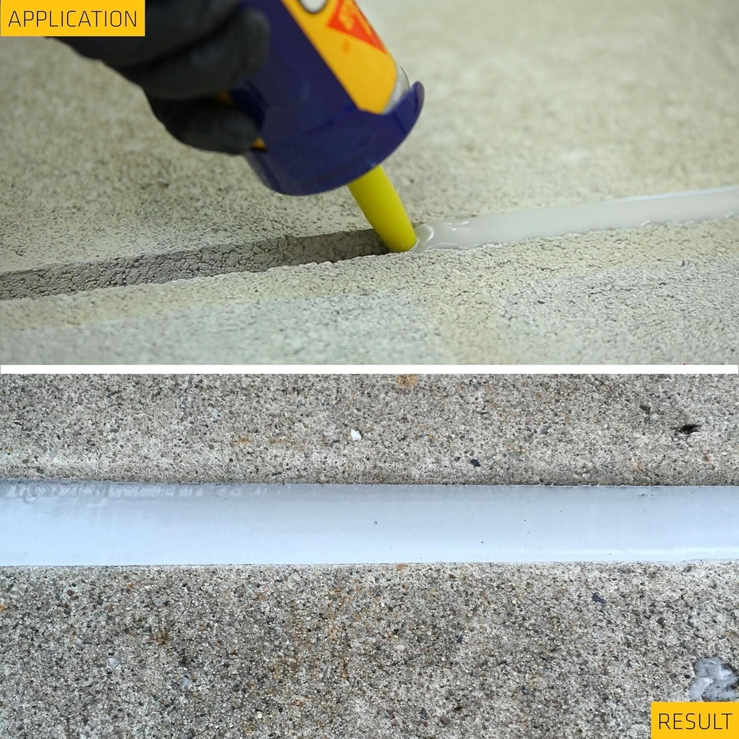 29 Oz Gray Waterproof Self-Leveling Sealant - 12 Pack for Indoor/Outdoor Use