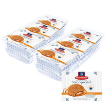 Load image into Gallery viewer, Gourmet Caramel Stroopwafels - Dutch Cookies, No Artificial Additives, 48 Count