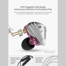 Load image into Gallery viewer, Professional 5BA+1DD Hybrid Earphones - Exceptional Clarity &amp; Sound Isolation