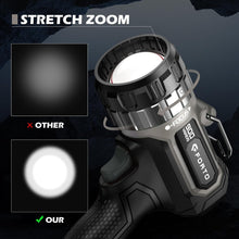 Load image into Gallery viewer, Lightweight Handheld Spotlight with Adjustable Focus &amp; Long-Lasting Battery Life