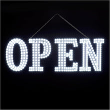 Load image into Gallery viewer, High Visibility LED Open Sign 40" x 14" - Ideal for Shops, Offices &amp; Restaurants
