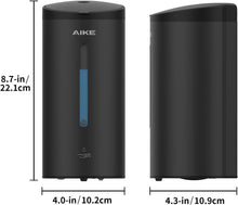 Load image into Gallery viewer, Automatic Liquid Soap Dispenser 27oz Large Capacity - Black Anti-Spots Finish