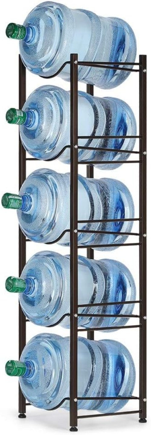 Detachable 5-Tier Copper Water Jug Holder - Easy Assembly and Stylish Storage