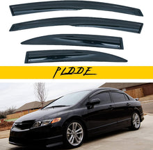 Load image into Gallery viewer, JDM Style 4-Pc Window Visor Set for Honda Civic 2006-2011 - Acrylic Design