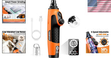 Load image into Gallery viewer, Advanced Electric Dog Nail Grinder - 2000mAh Rechargeable &amp; Quiet Operation