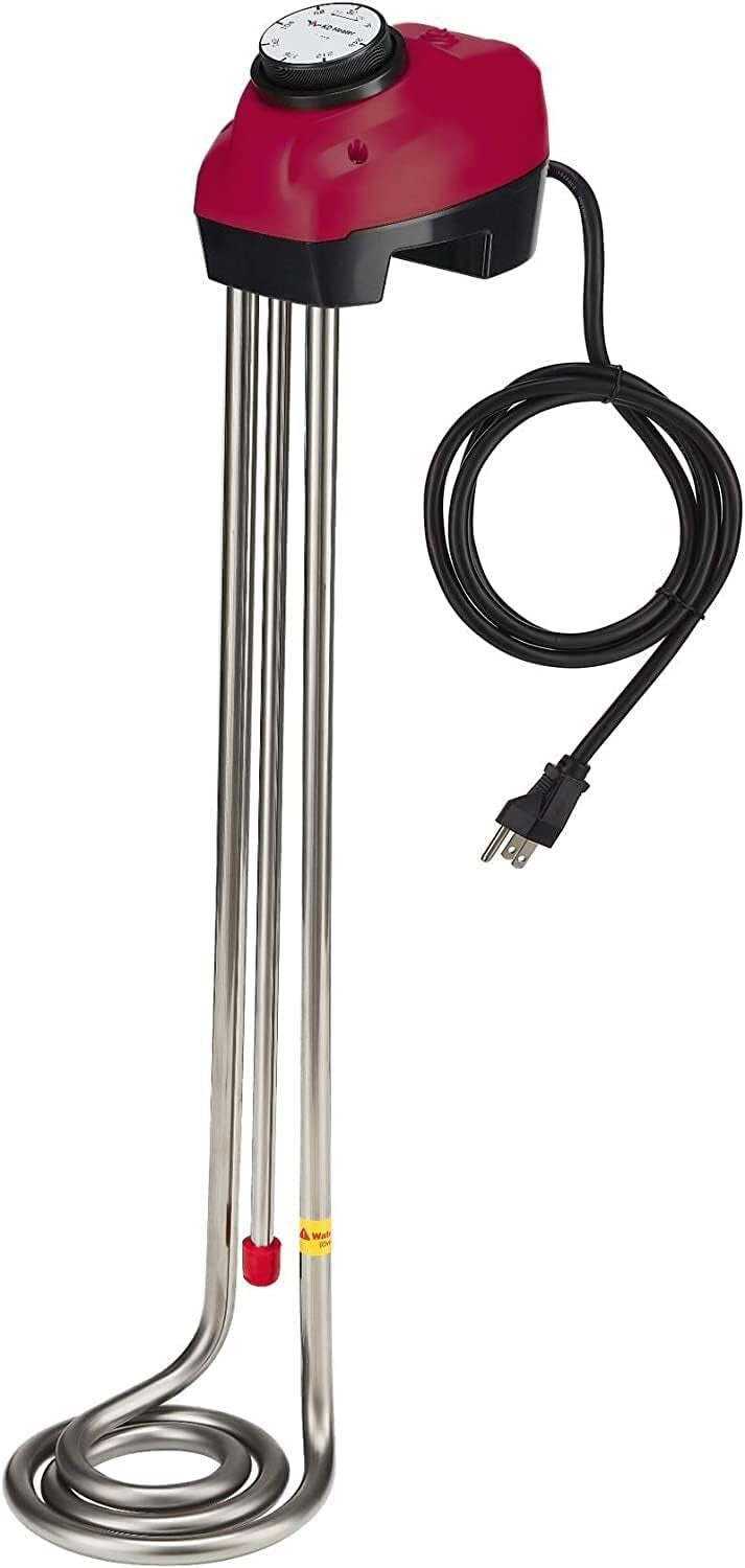 Heavy-Duty 1600W Immersion Heater with Safety Features & User-Friendly Design