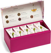 Load image into Gallery viewer, Luxurious Mariposa Tea Presentation Box with 20 Individually Wrapped Infusers