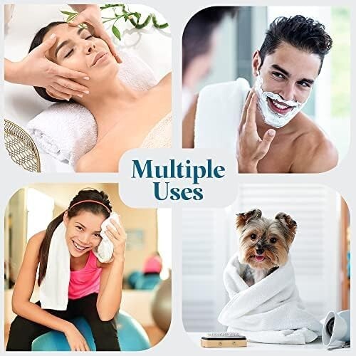 Budget-Friendly 36-Pack 20"x40" Cotton Towels - Ideal for Home & Travel