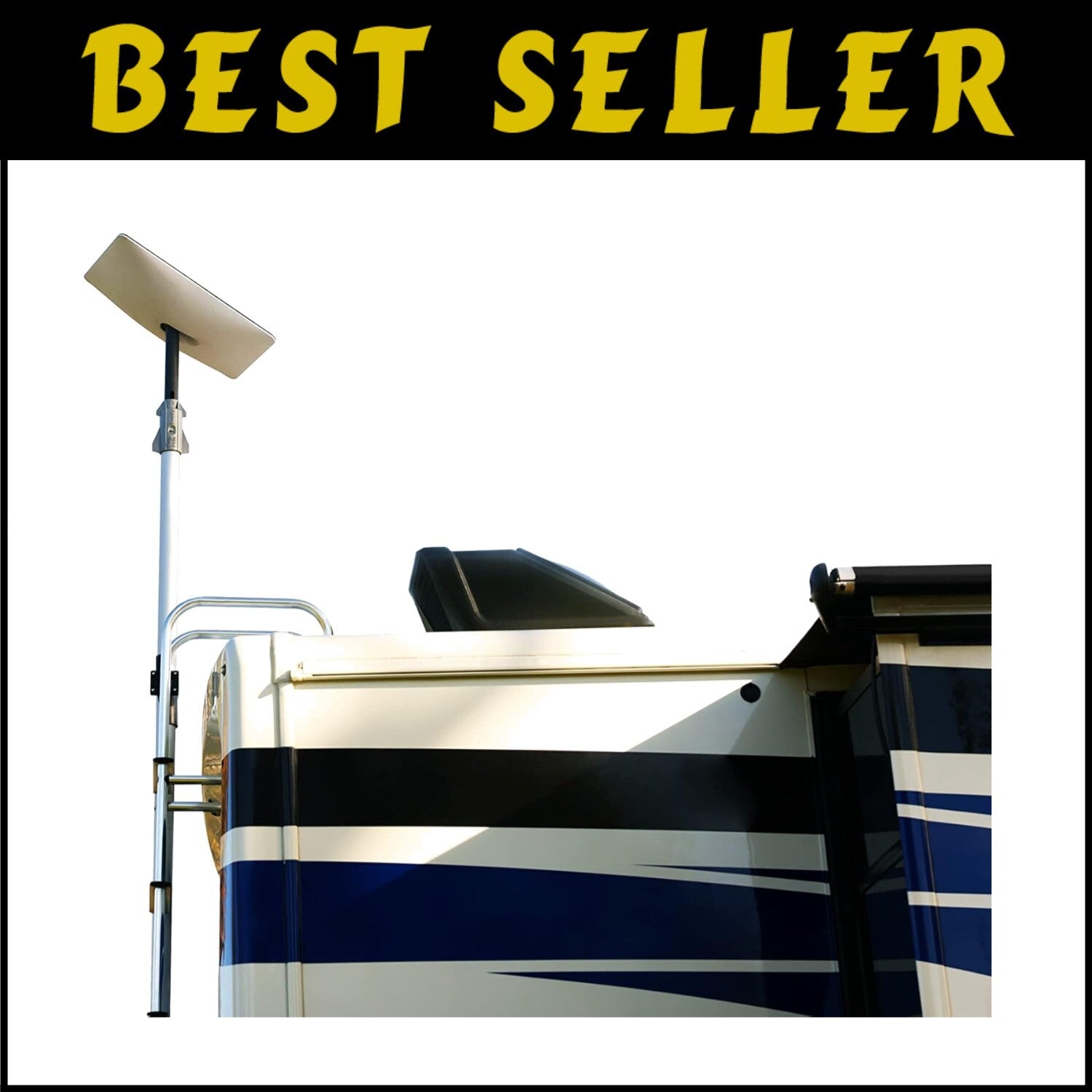 Durable Aluminum Starlink Gen 2 Mount with Innovative Ground Access Design