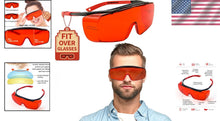 Load image into Gallery viewer, Versatile Laser Goggles 180-540nm - Perfect for Engraving &amp; Beauty Treatments