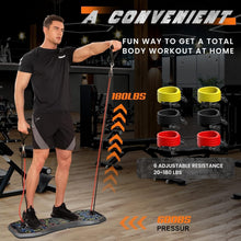 Load image into Gallery viewer, Ultimate Portable push Up Board with Resistance Bands for Chest &amp; Back Training