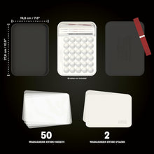 Load image into Gallery viewer, Transportable Wargamers Wet Palette with Hydro Sheets - Perfect for Miniatures