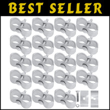 Load image into Gallery viewer, 20 Modern Rock-Solid Dog Kennel Panel Clamps - Weather-Resistant Steel