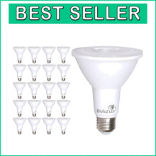Load image into Gallery viewer, Energy-Efficient 20-Pack LED Bulbs, 3000K Soft White, Dimmable &amp; Flicker-Free