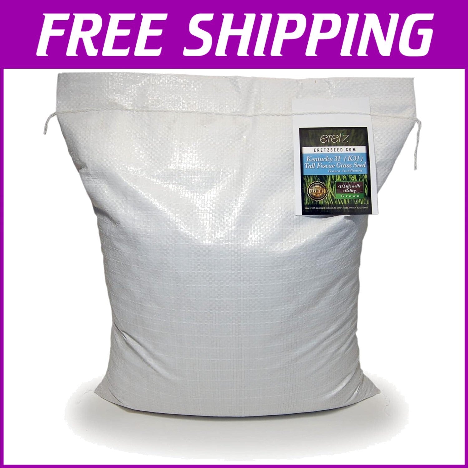Drought-Tolerant Kentucky 31 Tall Fescue Grass Seed - 10lbs for Resilient Lawns