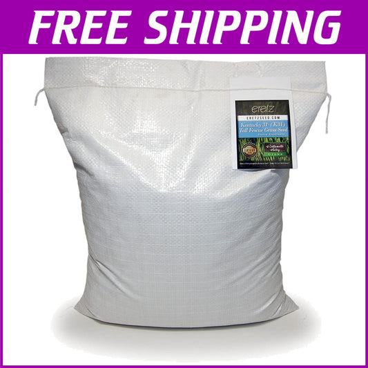Drought-Tolerant Kentucky 31 Tall Fescue Grass Seed - 10lbs for Resilient Lawns
