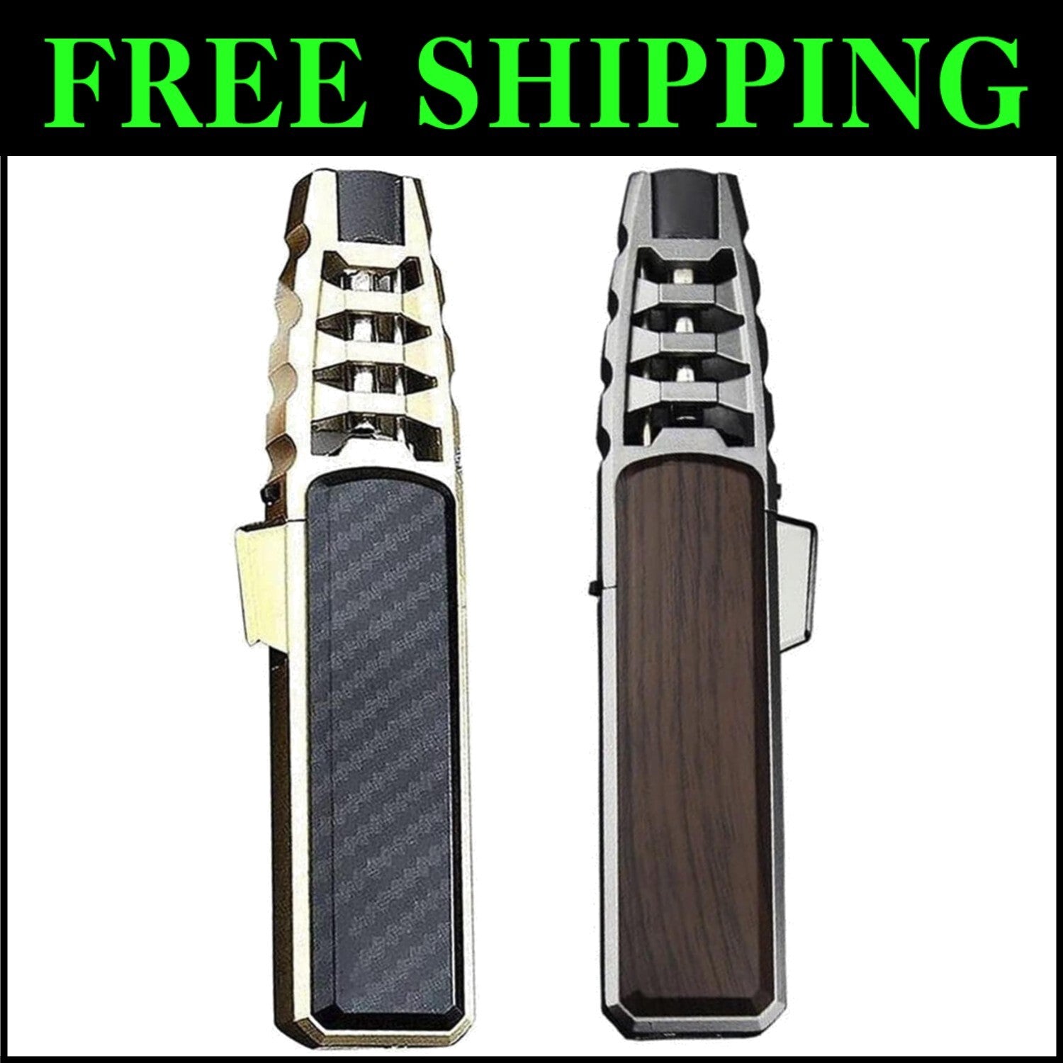 Compact Jet Flame Butane Torch with Safety Lock - Ideal for Outdoor Cooking