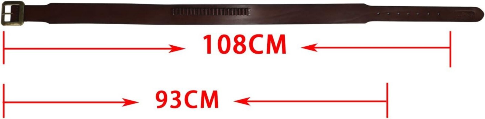 Adjustable 100% Leather Bandolier Belt for .22 Ammo - Unisex, 47-inch Size