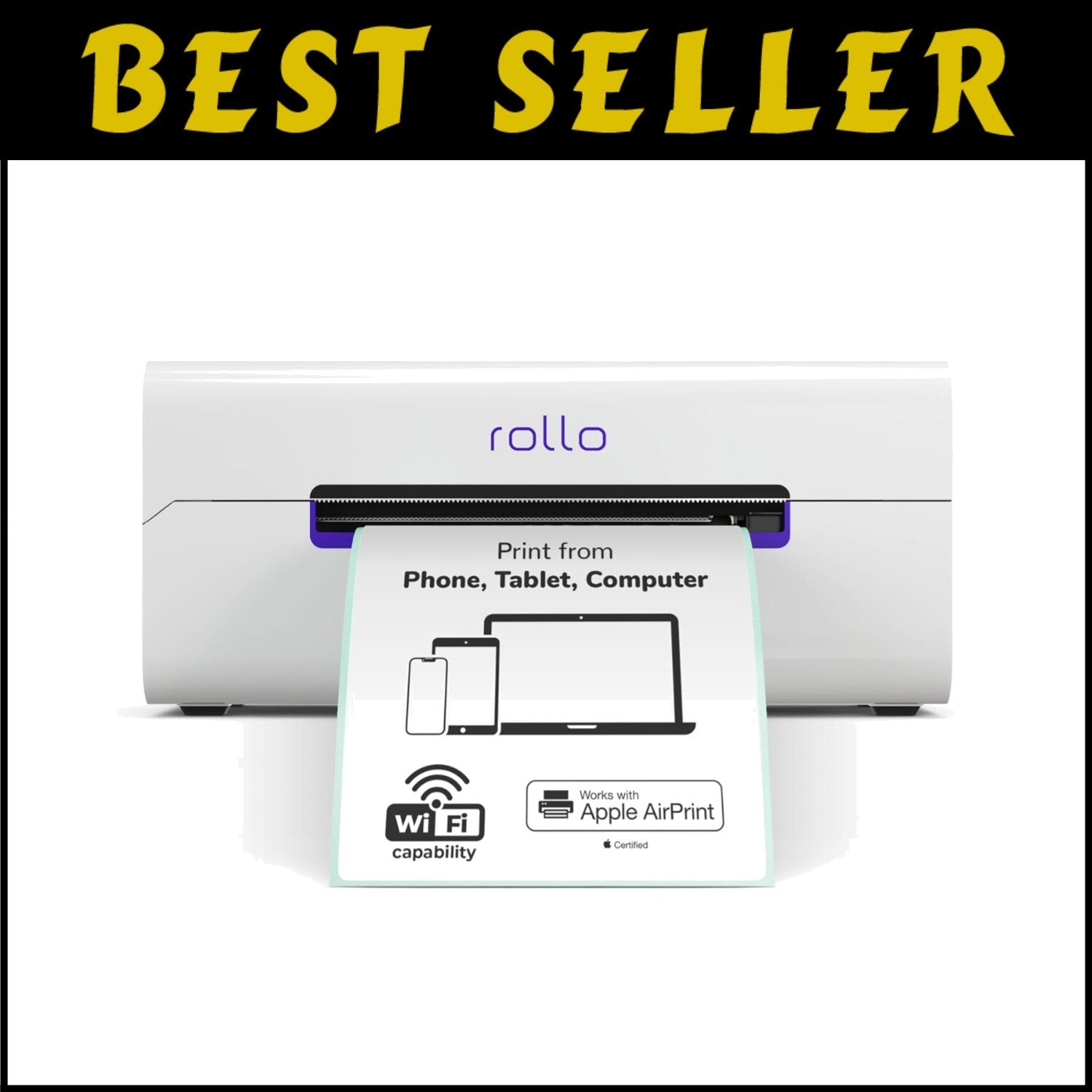 Custom 4x6 Shipping Label Printer with Thermal Technology - Ink-Free Printing