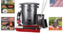 Load image into Gallery viewer, High-Power 6KG Gas Melting Furnace with 30 PSI Regulator &amp; Deluxe Accessories