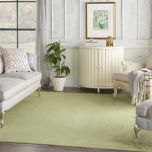 Load image into Gallery viewer, Stylish 9' x 12' Green Rug for Living Rooms, Patios &amp; More - Easy Maintenance