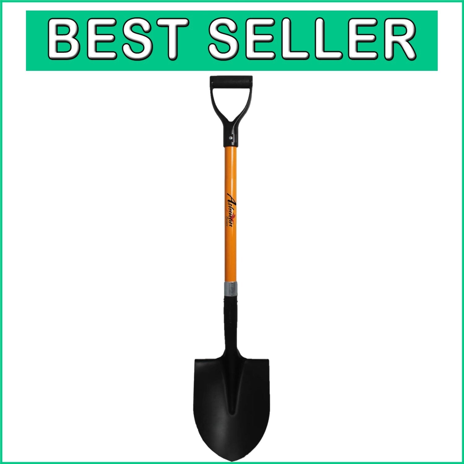 41-Inch Heavy-Duty Digging Shovel with Ergonomic D-Handle - Ideal for Garden ...