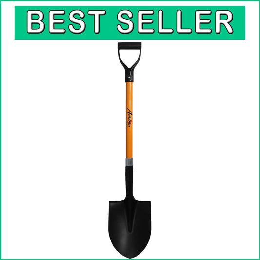 41-Inch Heavy-Duty Digging Shovel with Ergonomic D-Handle - Ideal for Garden ...
