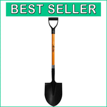 Load image into Gallery viewer, 41-Inch Heavy-Duty Digging Shovel with Ergonomic D-Handle - Ideal for Garden ...