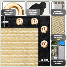 Load image into Gallery viewer, Multi-Purpose 6' x 50' Beige Privacy Screen - Perfect for Gardens or Patios