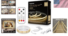 Load image into Gallery viewer, Illuminate with 32.8ft Warm White COB LED Strip Light - Indoor Dimming Solution