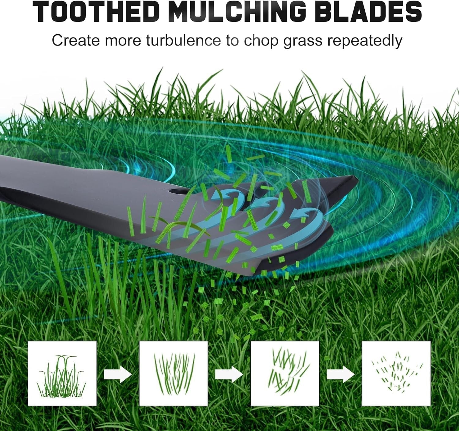 Efficient 30-Inch Mulching Blades for Toro Lawnmowers - 2-Pack Replacement