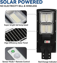 Load image into Gallery viewer, Energy Efficient Solar Street Lights Pack – 1000LM Brightness &amp; Remote Control