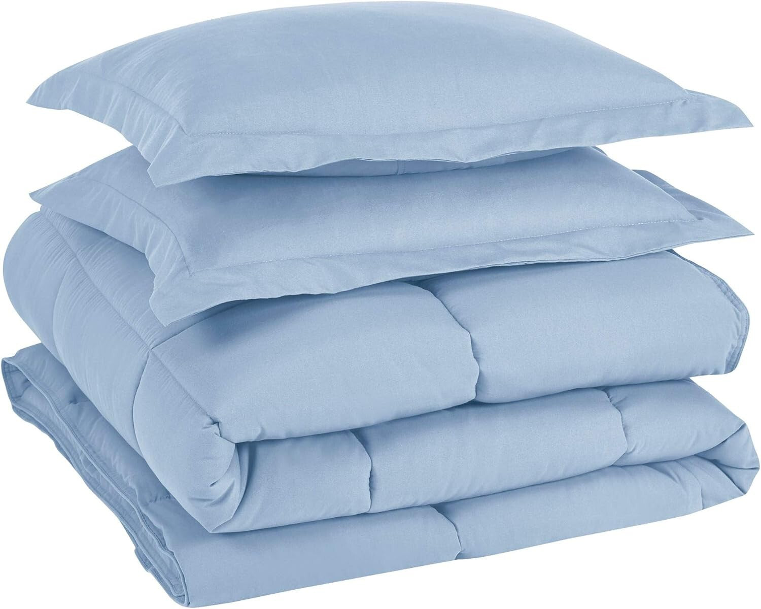 Elegant King Size Down Alternative Comforter Set - 3-Piece Lightweight Design