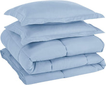 Load image into Gallery viewer, Elegant King Size Down Alternative Comforter Set - 3-Piece Lightweight Design