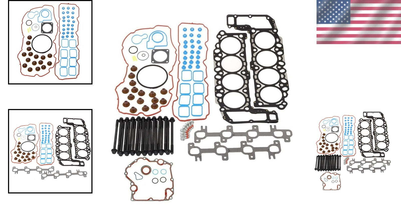 Durable Silicone Rubber Gasket Set for 2002-2003 Ram 1500 & Grand Cherokee