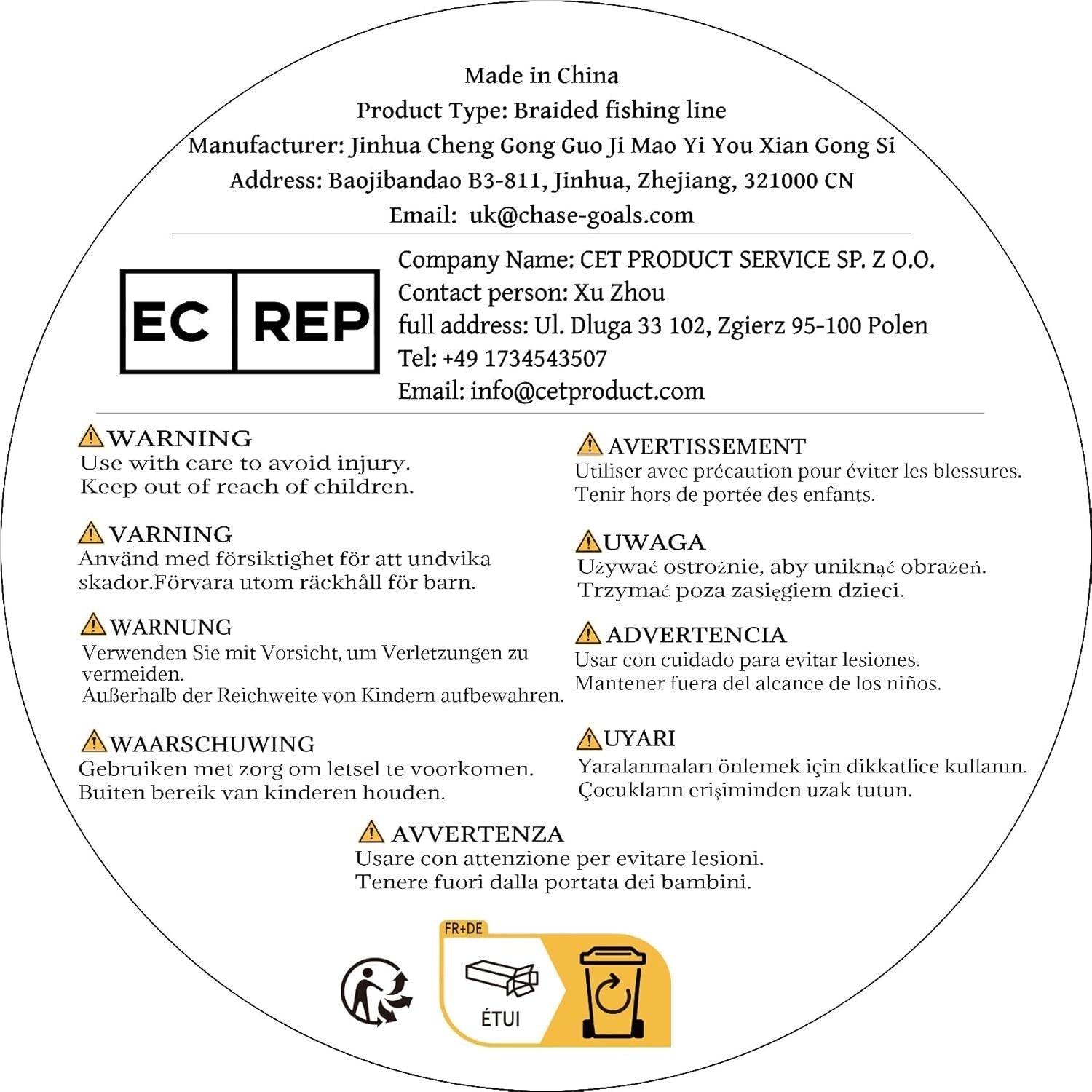 High Sensitivity Braided Fishing Line 200LB Test - Ideal for Saltwater Fishing