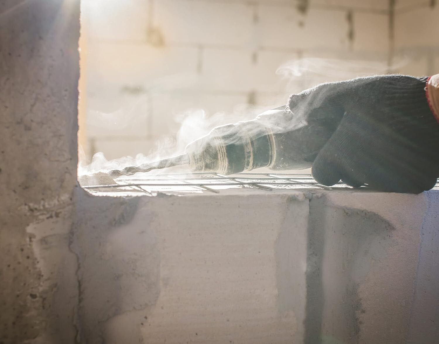 High-Quality 8-Piece SDS Plus Drill Bit Set - Ideal for Concrete & Block