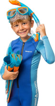 Load image into Gallery viewer, Youth Snorkeling Equipment - Rocks Dual Lens Mask, Fins &amp; Snorkel Set for Kids