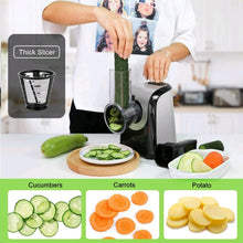 Load image into Gallery viewer, Professional 5-in-1 Electric Salad Shooter &amp; Spiralizer for Effortless Cooking
