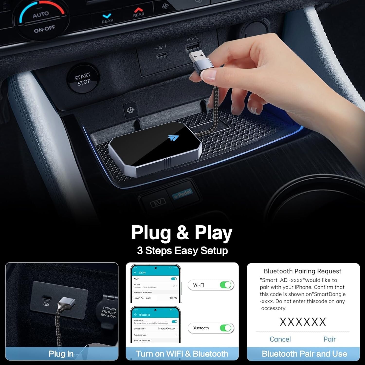 Wireless Android Auto Adapter: Transform Wired Control into Effortless Wireless