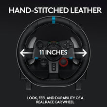 Load image into Gallery viewer, Immersive Racing Wheel with Force Feedback &amp; Stainless Steel Shifters for PS5/PC