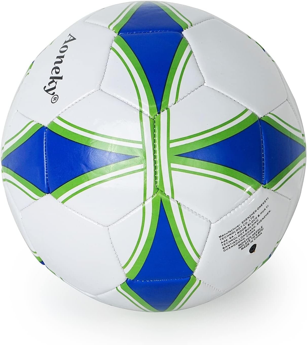Durable Machine-Stitched Soccer Balls with Inflation Pump – Perfect for Kids
