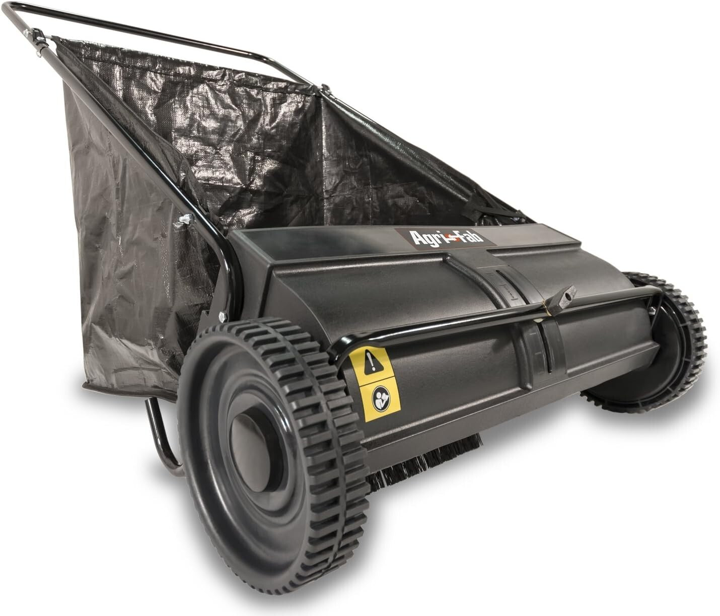 Efficient 26" Lawn Sweeper with Collapsible Bag - Perfect for Seasonal Yard Work
