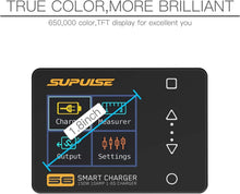 Load image into Gallery viewer, Efficient 1-6S RC Battery Charger with Touchscreen and Multi-Connector Support