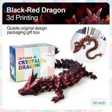 Load image into Gallery viewer, Large 3D Printed Dragon Toy - Unique Gift Idea for Collectors &amp; Decor