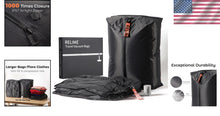 Load image into Gallery viewer, Airtight Travel Vacuum Storage Bags with Quick Connect Wireless Pump - 18.5”