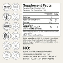 Load image into Gallery viewer, Keto Friendly 400+ Bioactive Nutrients Colostrum Powder - Perfect for On-the-Go