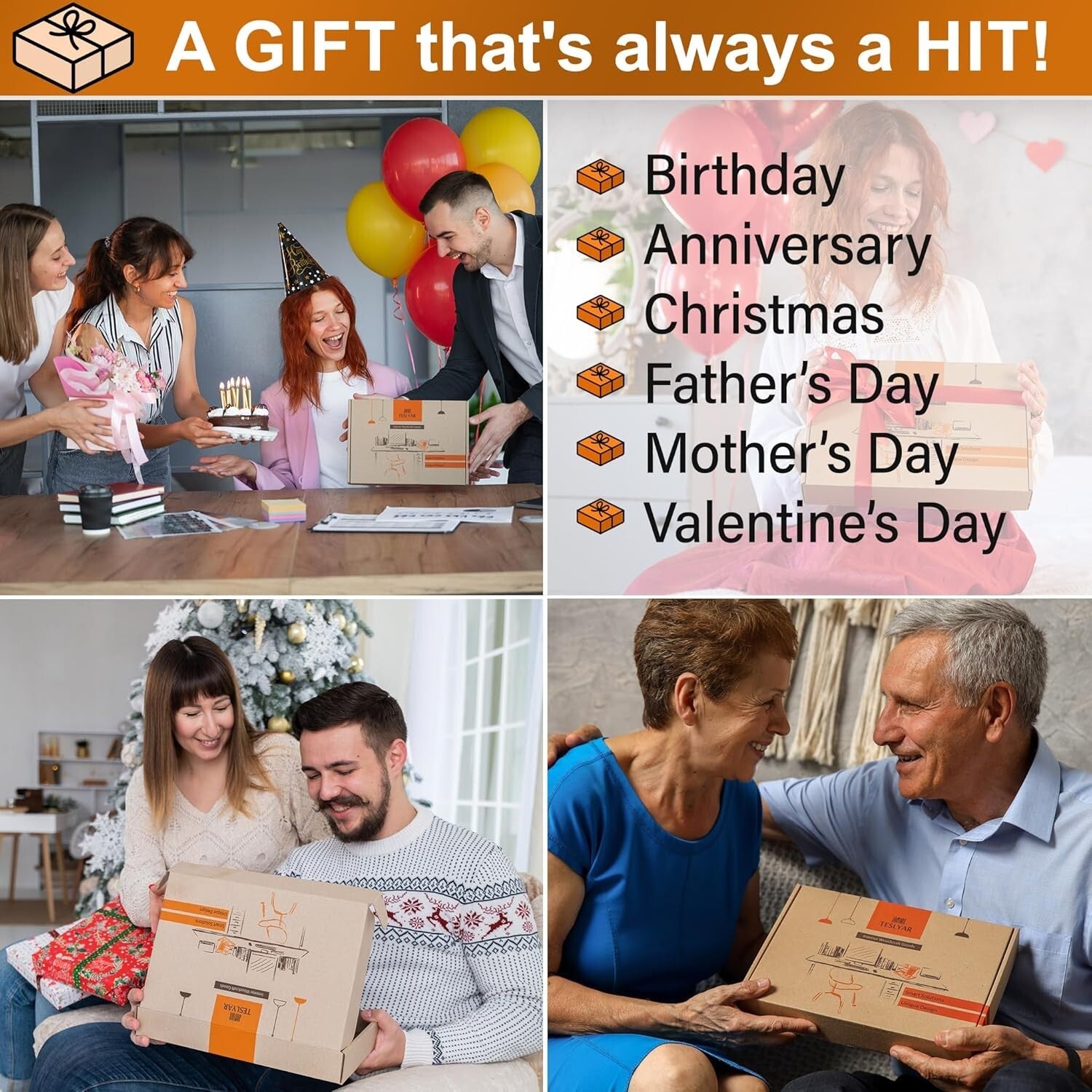 Elegant Wood Phone Docking Station & Organizer for Desk or Nightstand Gifts